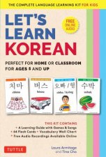 Lets Learn Korean Flash Card Kit