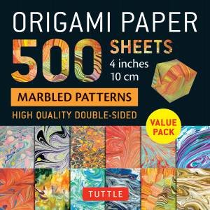 Origami Paper 500 sheets Marbled Patterns 4\