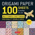 Origami Paper 100 Sheets Butterfly Patterns 6 15 cm