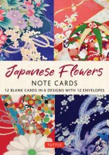 Japanese Flowers 12 Note Cards