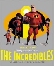 The Art Of The Incredibles Notecards