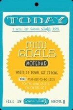 Mini Goals Notepad