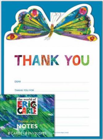 Eric Carle Birthday Thank-Yous by Eric Carle