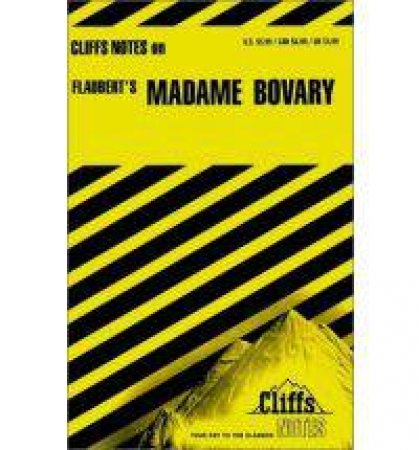 Cliffs Notes On Flaubert's Madame Bovary by James L Roberts