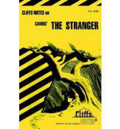 Cliffs Notes On Camus' The Stranger by Gary Carey