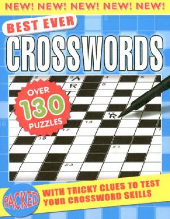 A5 160p Best Ever Crossword by Various