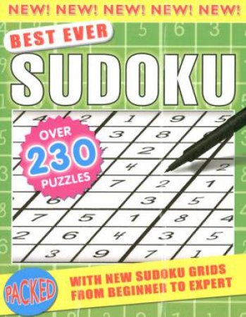 A5 160p Best Ever Sudoku by Various