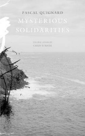 Mysterious Solidarities by Pascal Quignard & Chris Turner