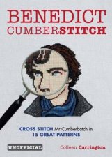 Benedict Cumberstitch Crossstitch Mr Cumberbatch in 15 great patterns