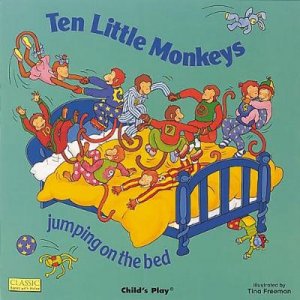 Ten Little Monkeys by Annie Kubler & Tina Freeman