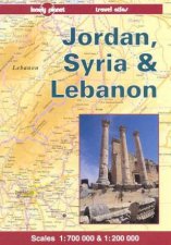 Lonely Planet Travel Atlas Jordan Syria and Lebanon 1st Ed