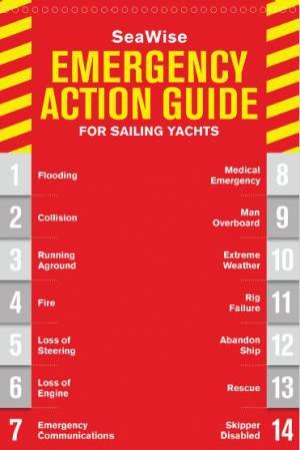 SeaWise Emergency Action Guide and Safety Checklists for Sailing Yachts