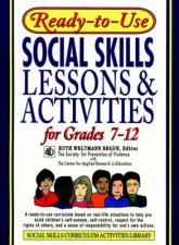 ReadyToUse Social Skills Lessons  Activities for Grades 712