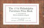 The 1772 Philadelphia Furniture Price Book