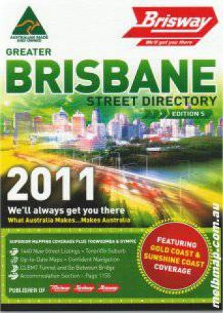 Brisway Street Directory 2011 - 5 ed by Various