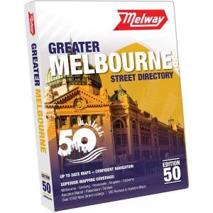 Melway 2024 - Greater Melbourne Street Directory - 50th Edition by Various