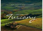The FoodLovers Calendar The Seasons Of Tuscany Calendar 2018