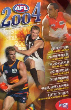 The Official Statistical History Of AFL by Unknown