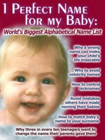 1 Perfect Name For My Baby by David John Ward