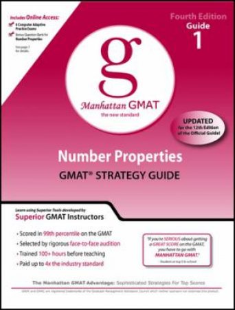 Number Properties: GMAT Strategy Guide by Manhattan GMAT Prep 