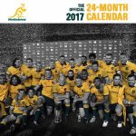 Wallabies 2017 Calendar