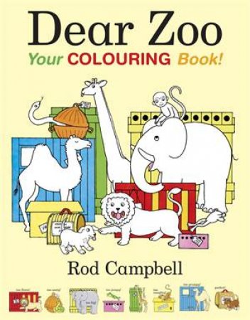 Dear Zoo: Your Colouring Book by Rod Campbell & Rod Campbell