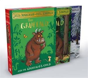 The Gruffalo and the Gruffalo's Child Board Book Gift Slipcase by Julia Donaldson & Axel Scheffler