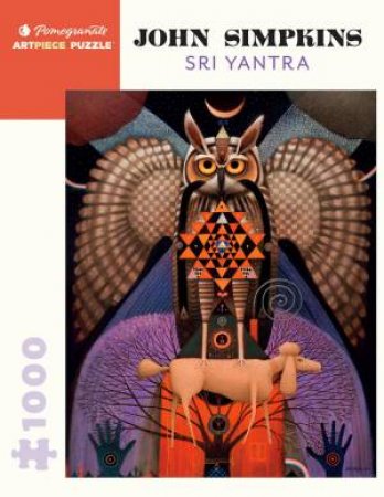 John Simpkins: Sri Yantra 1000-Piece Jigsaw Puzzle by Various