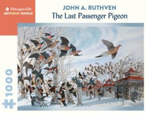 The Last Passenger Pigeon: 1000-Piece Jigsaw Puzzle by John A. Ruthven