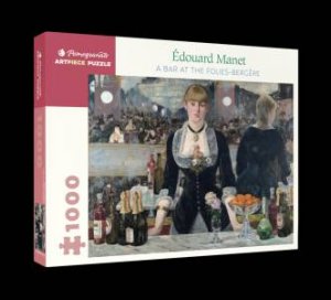 A Bar At The Folies-Bergre 1000-Piece Jigsaw Puzzle by douard Manet