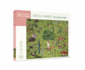The Garden Of Eden 1000-Piece Jigsaw Puzzle by Rebecca Campbell