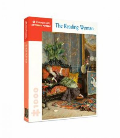 Reading Woman, The 1000-Piece Jigsaw Puzzle by Pomegranate