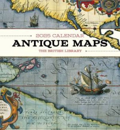 2025 Antique Maps Wall Calendar by Pomegranate
