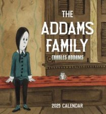 2025 Charles Addams The Addams Family Wall Calendar