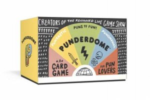 Punderdome: A Card Game For Pun Lovers by Jo Firestone & Fred Firestone