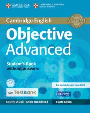 Objective Objective Advanced Students Book without Answers with CDROM with Testbank