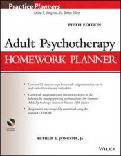 Adult Psychotherapy Homework Planner Fifth Edition