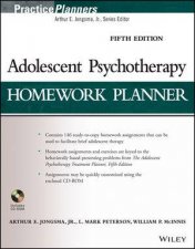 Adolescent Psychotherapy Homework Planner Fifth Edition