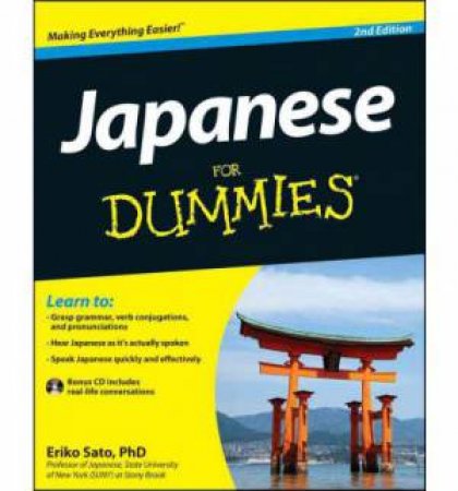 Japanese for Dummies, 2nd Edition with CD by Sato