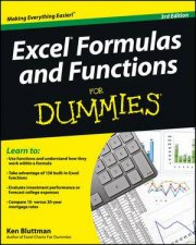 Excel Formulas  Functions for Dummies 3rd Edition
