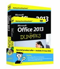 Office 2013 for Dummies Book  DVD Bundle