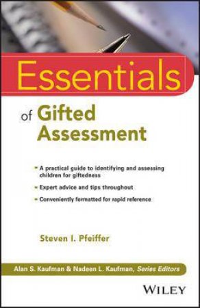 Essentials of Gifted Assessment by Steven I. Pfeiffer