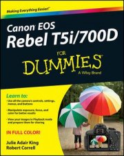 Canon EOS Rebel T5i700D for Dummies