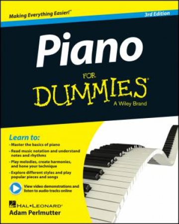 Piano for Dummies - 3rd Ed. by Adam Perlmutter