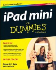 Ipad Mini for Dummies 3rd Ed