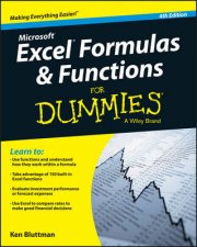 Excel Formulas  Functions for Dummies  4th Edition
