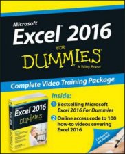 Excel 2016 for Dummies Complete Video Training Package