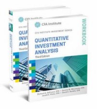 Quantitative Investment Analysis Book and Workbook Set  3rd Ed