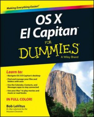 OS X El Capitan for Dummies by Bob LeVitus