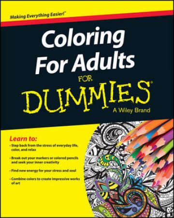 Coloring for Adults for Dummies by Consumer Dummies